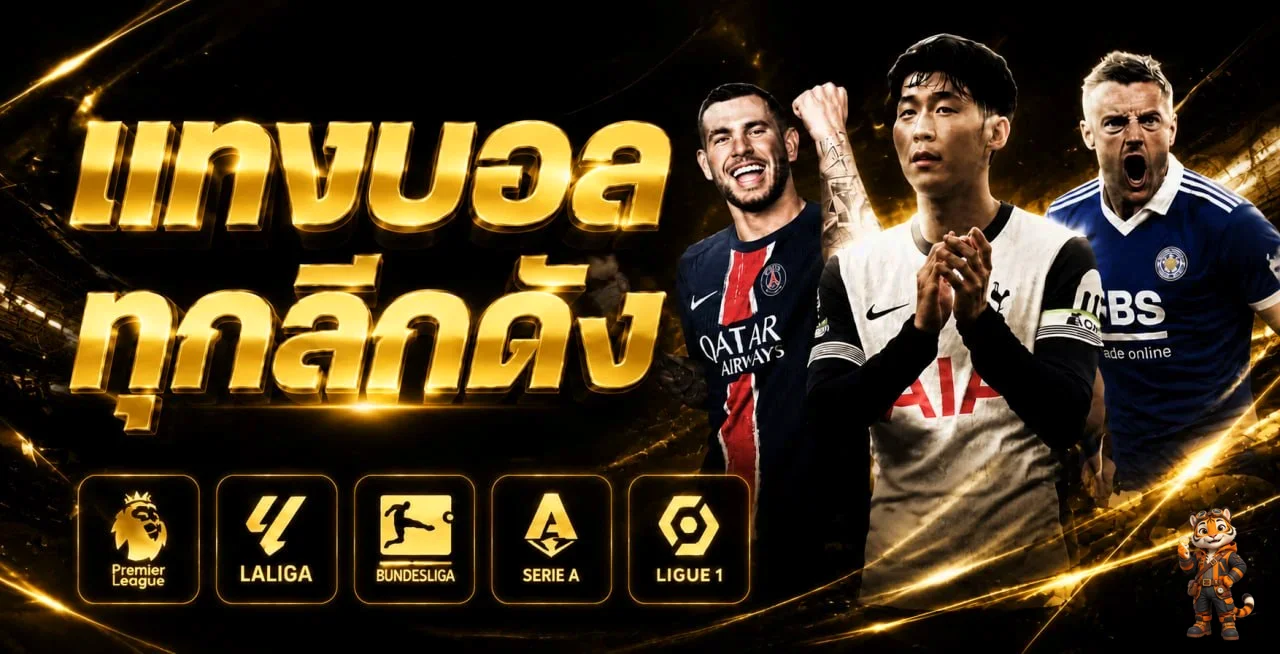 แทงบอลออนไลน์ทุกลีกบน BKD789 พร้อมมาสคอตเสือ
